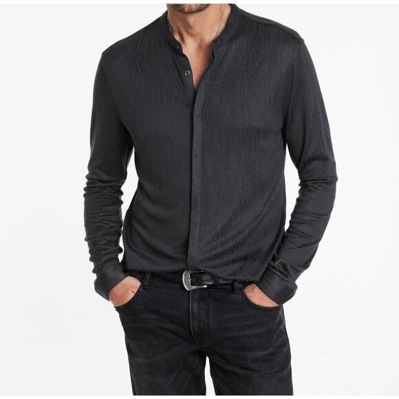 JOHN VARVATOS Other - NEW JOHN VARVATOS otavio long sleeve casual shirt in black